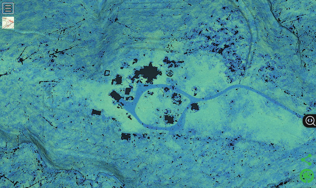 Fall Hill estate close‑up